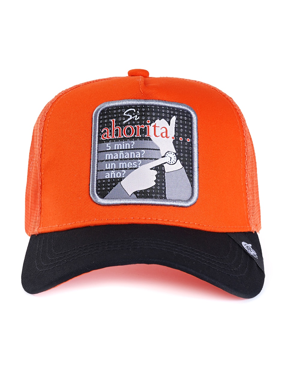 Gorra visera curva broche Si ahorita unisex Gorra visera curva broche Si ahorita unisex