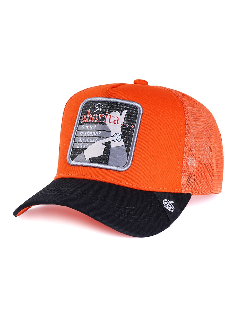 Gorra visera curva broche Si ahorita unisex 2