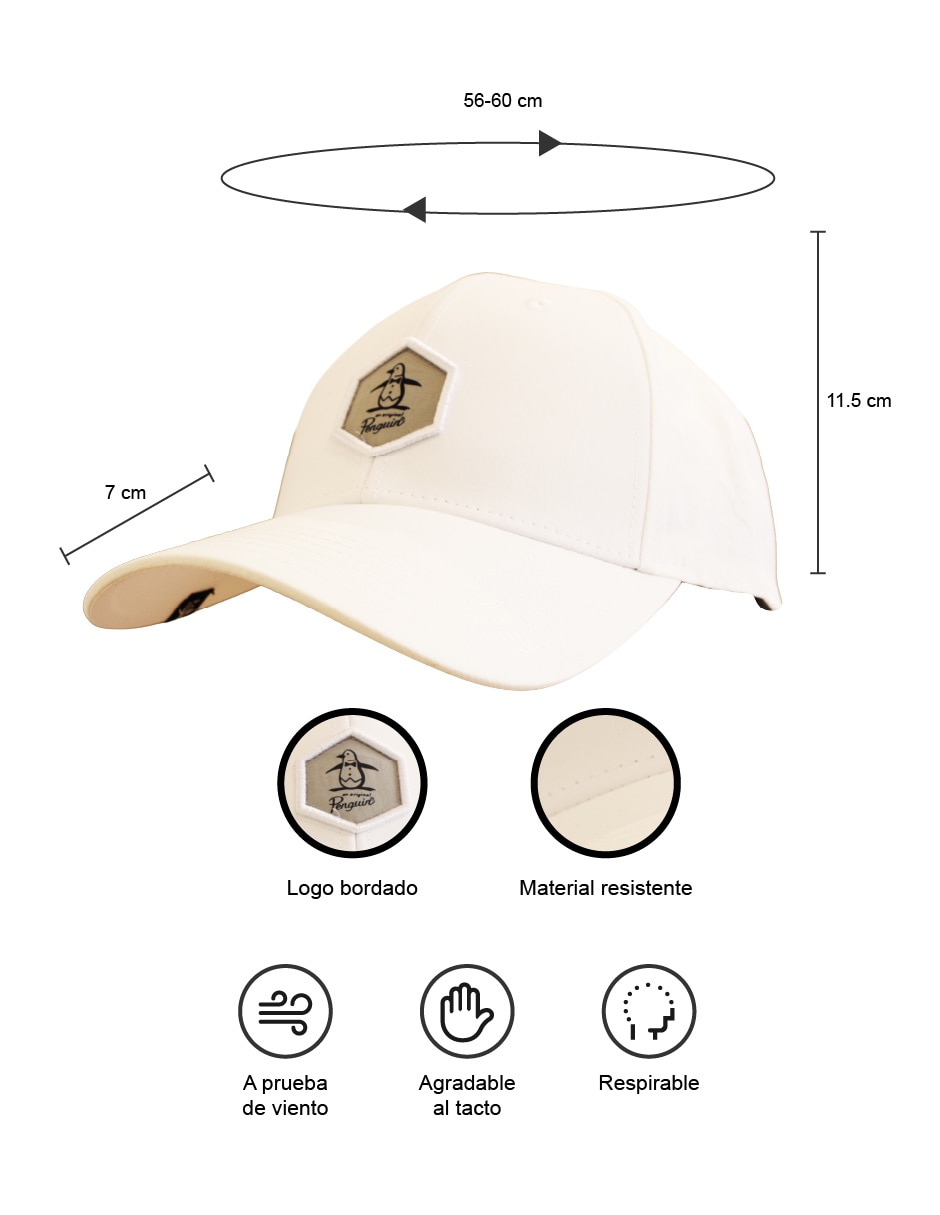 Gorra visera curva correa ajustable para hombre 4