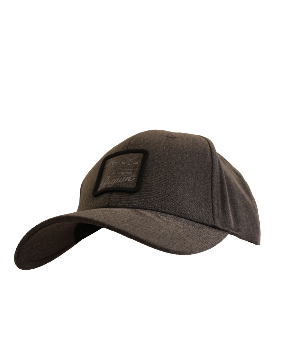 Gorra visera curva correa ajustable casual para hombre