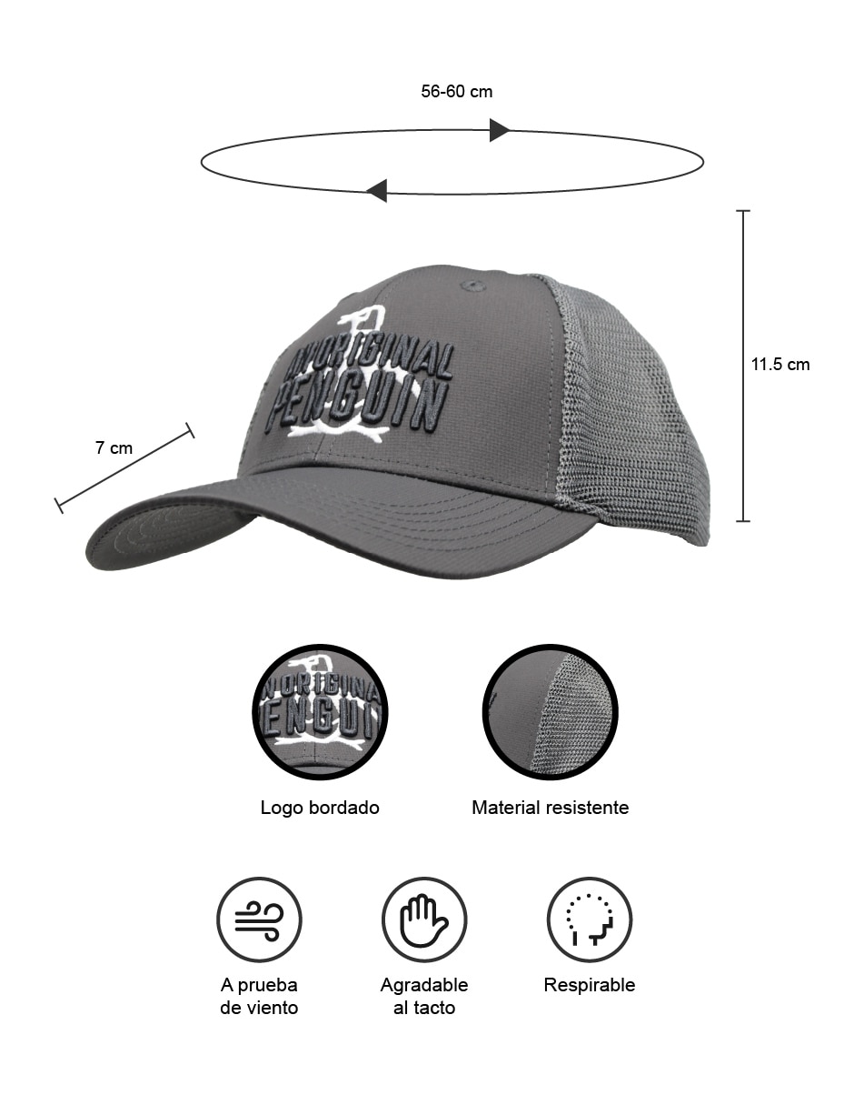 Gorra con visera curva snapback para hombre 4