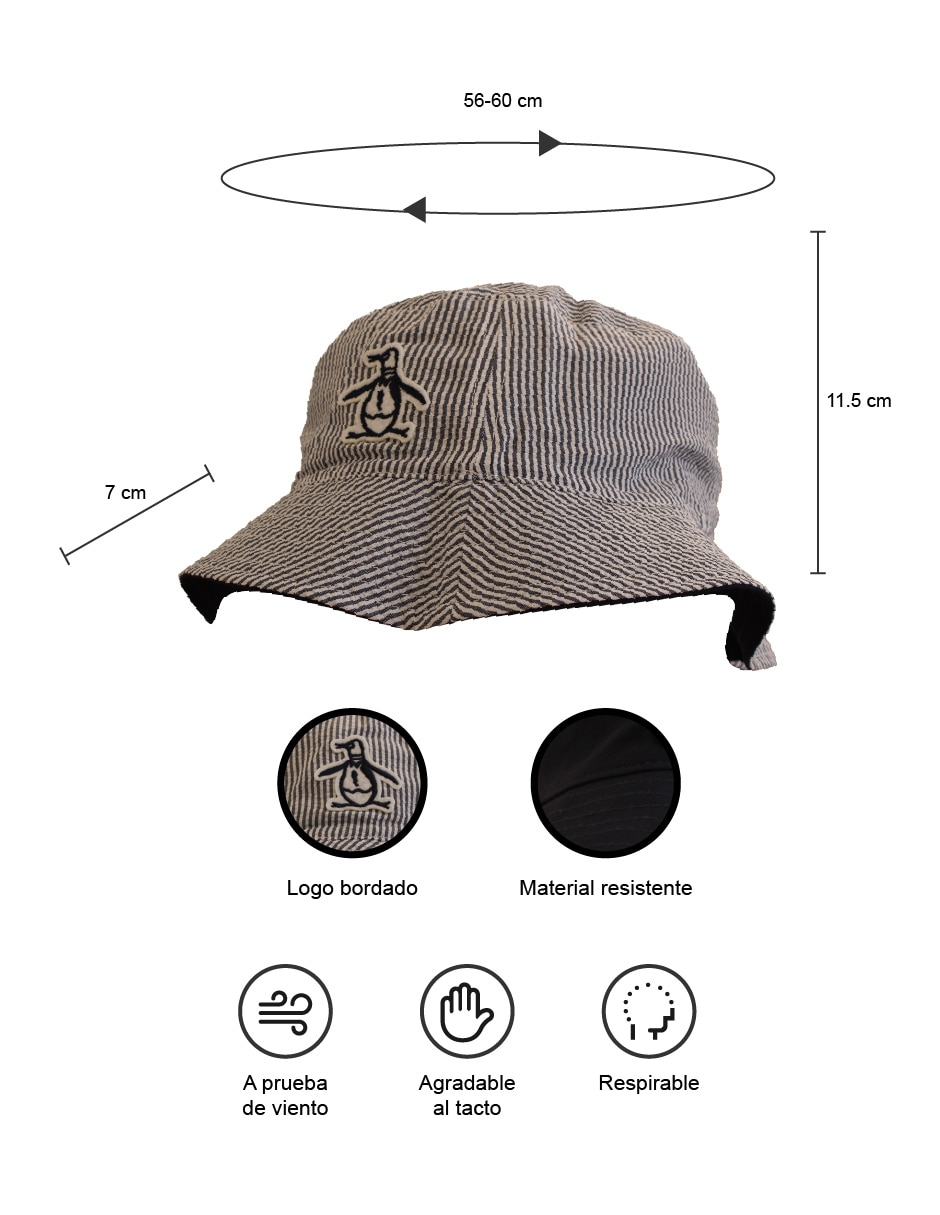 Gorro bucket casual para hombre 5