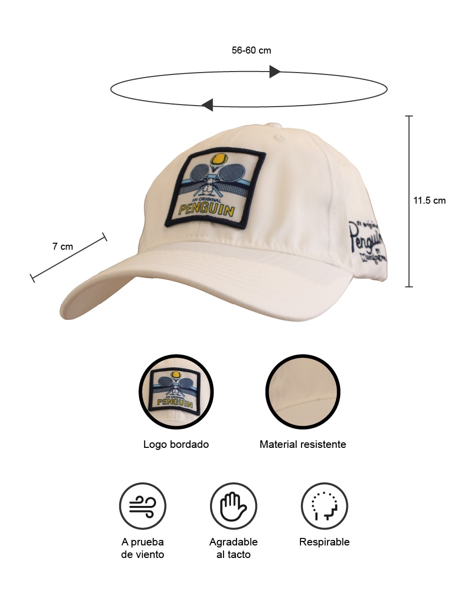 Gorra visera curva broche para hombre 5