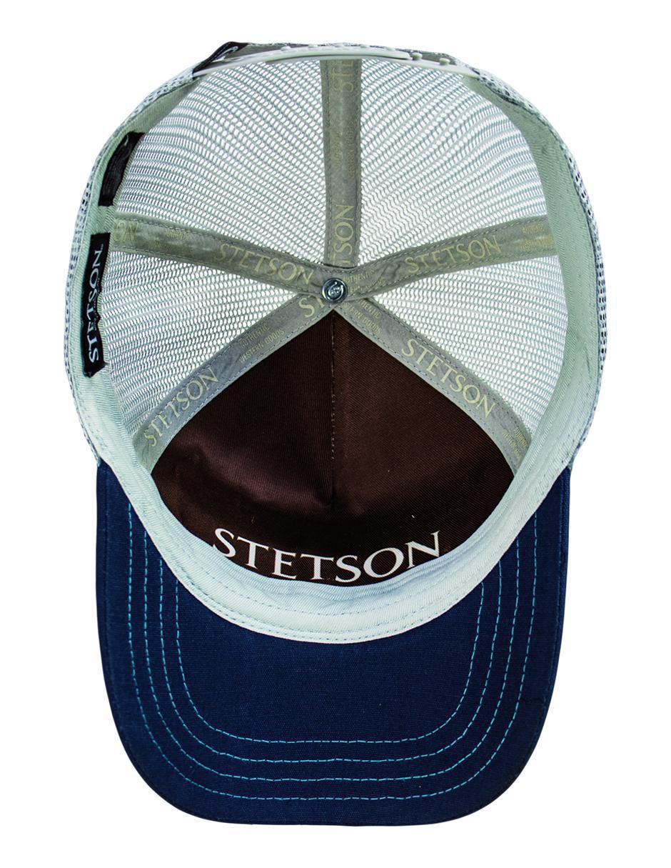 Gorra visera semicurva broche Stetson unisex 2