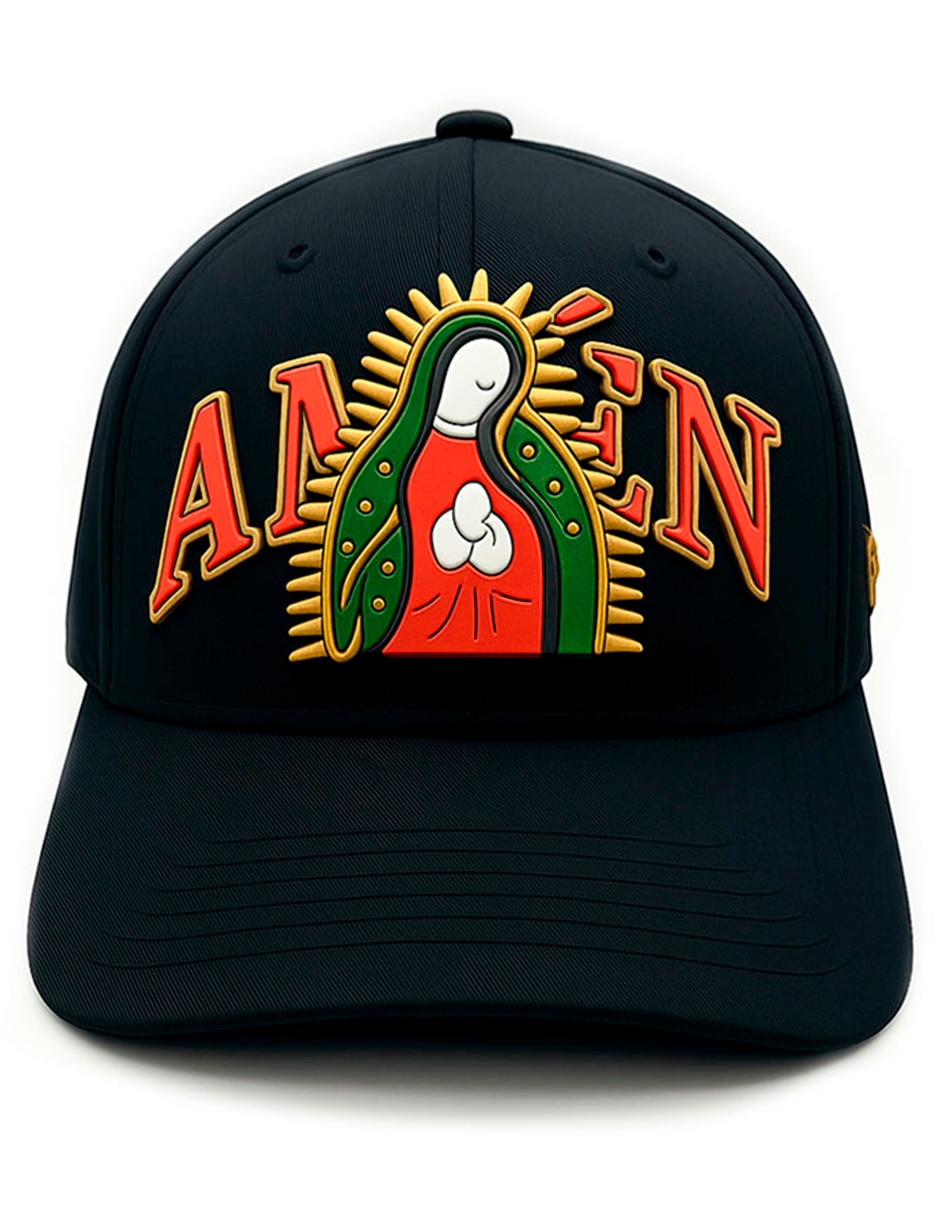 Gorra visera curva snapback casual Virgen de Guadalupe para hombre 2
