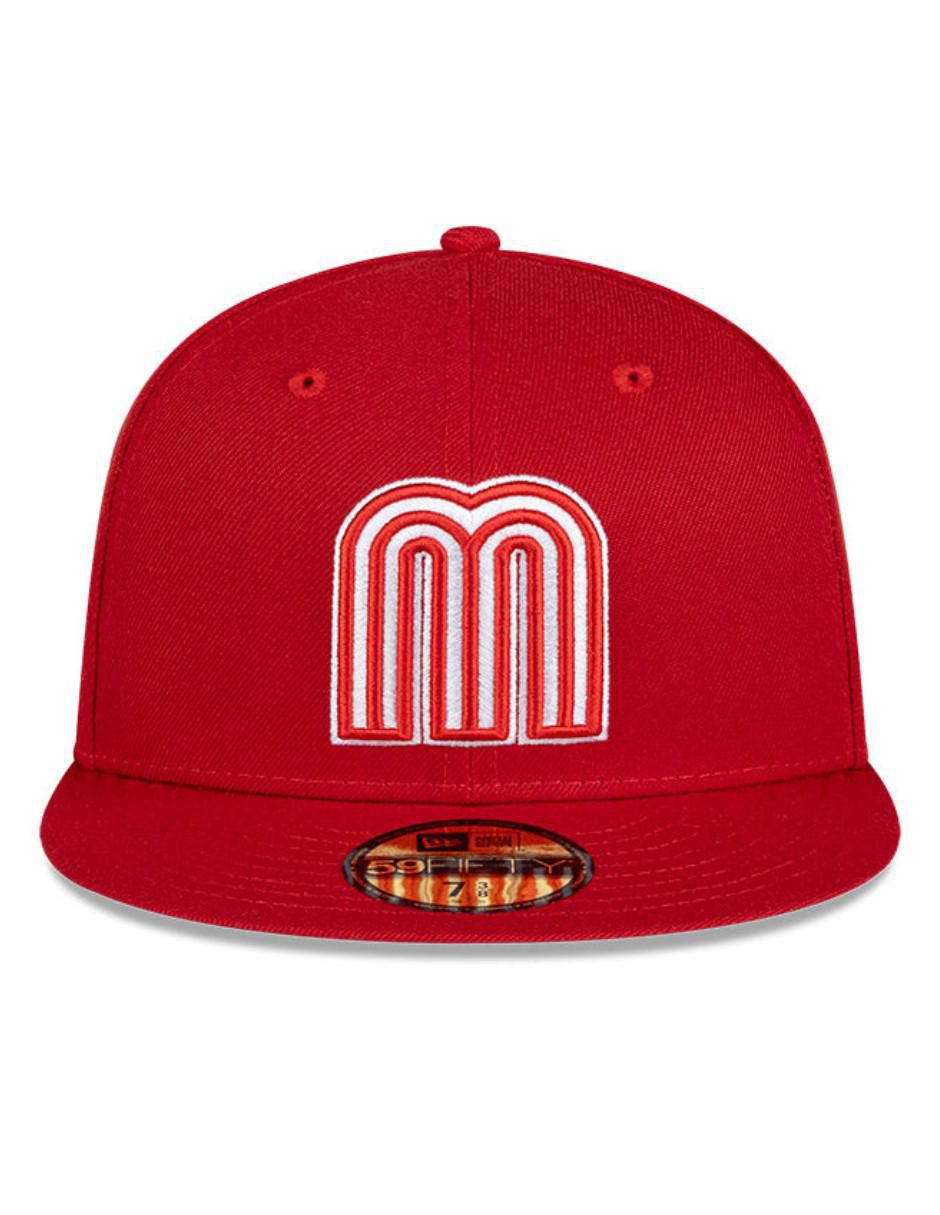 Gorra visera plana cerrada para béisbol Home 59fifty México selección mexicana de béisbol 4