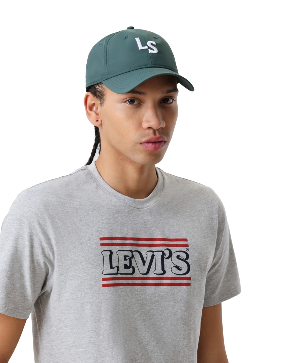 Gorra visera curva correa ajustable casual para hombre 5