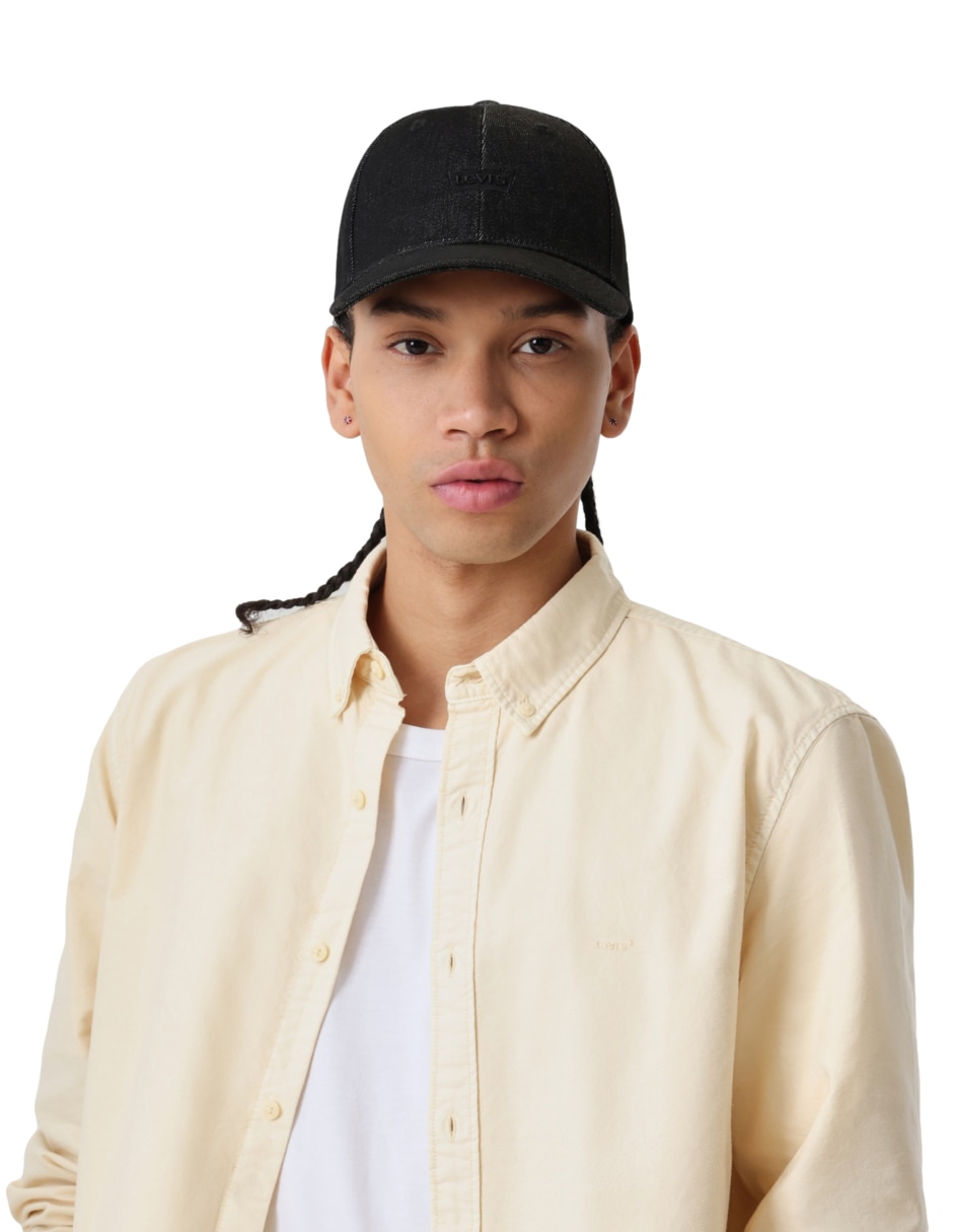 Gorra visera curva correa ajustable casual para hombre 3
