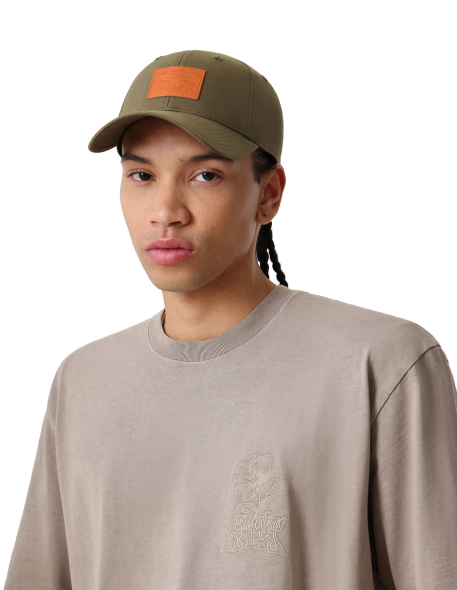 Gorra visera curva correa ajustable casual para hombre 5