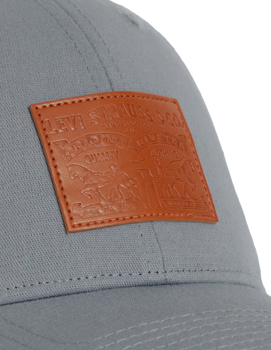 Gorra visera curva correa ajustable casual para hombre 4