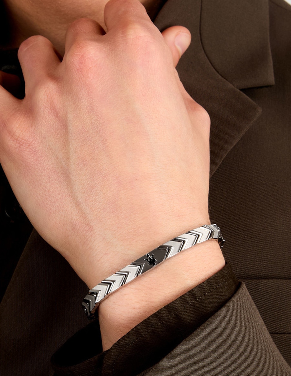Pulsera iconic con acabado brillante 5