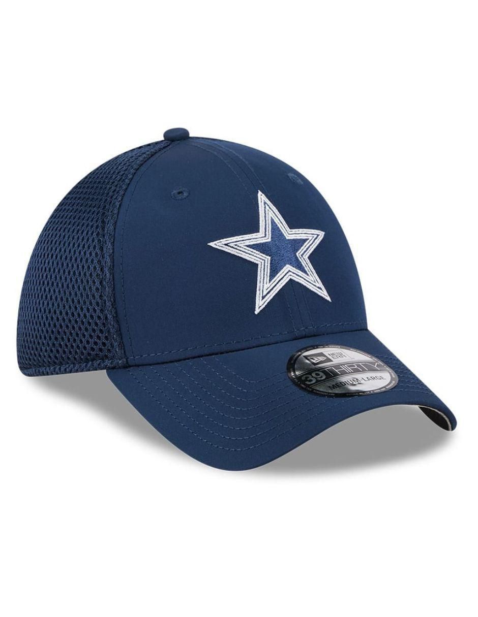 Gorra visera curva cerrada para fútbol americano 3930 outline Dallas Cowboys adulto