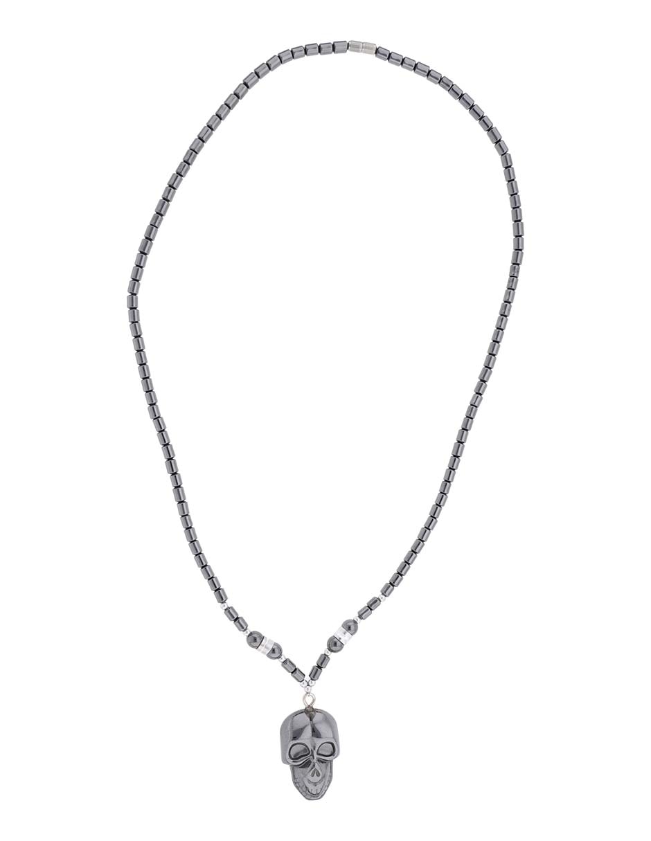 Collar calavera de acero inoxidable 2