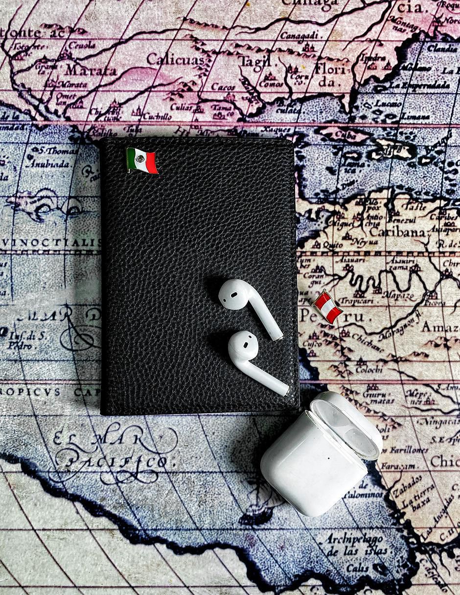 Porta pasaporte Macassar