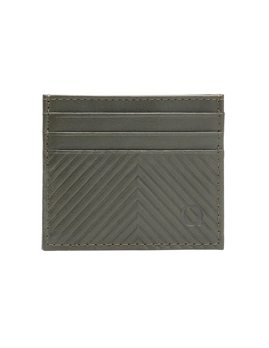 Tarjetero piel para hombre
