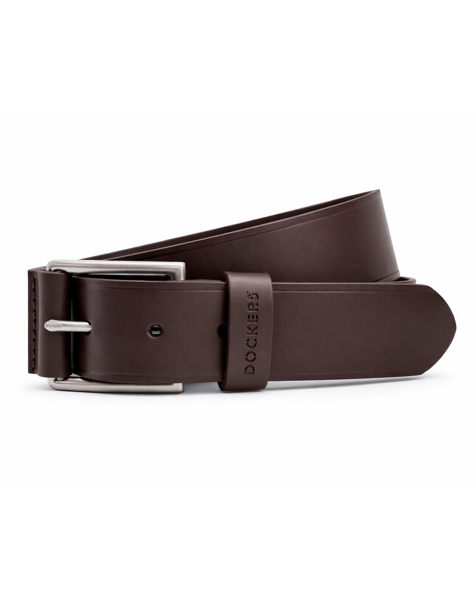 Cinturón de piel para hombre