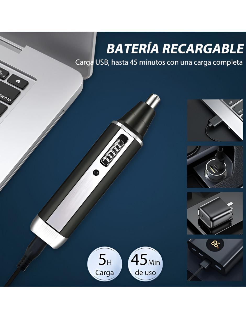 Recortadora de vello nasal xtllar8032 4