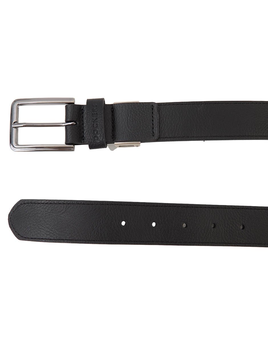 Set cinturón de piel para hombre 5