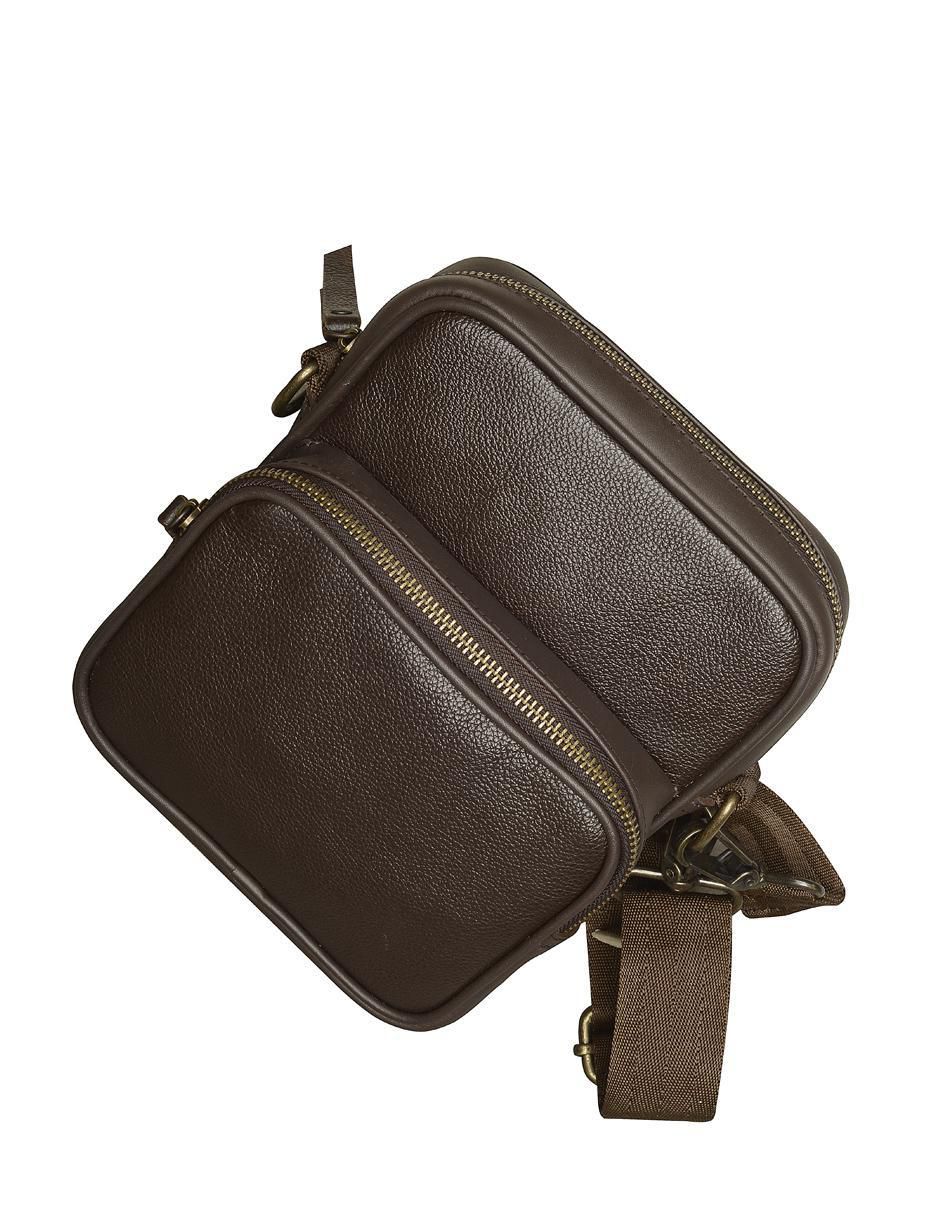 Bolsa cangurera de piel unisex 2