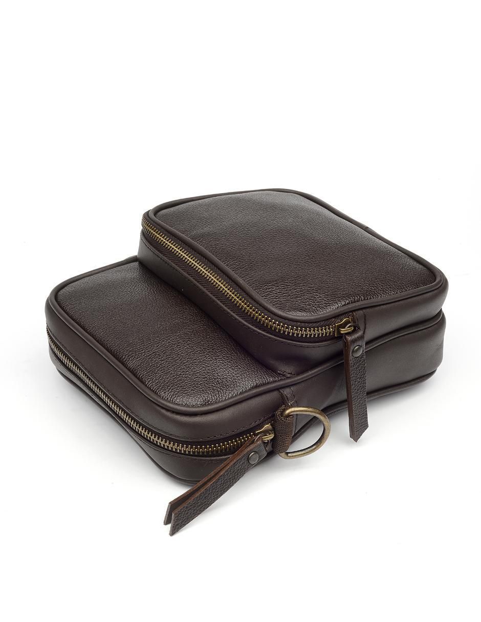 Bolsa cangurera de piel unisex 5
