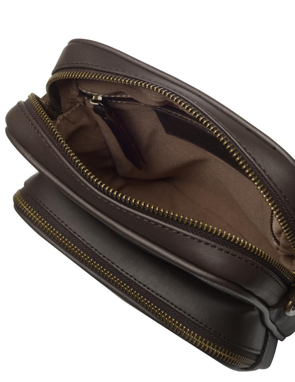 Bolsa cangurera de piel unisex 6