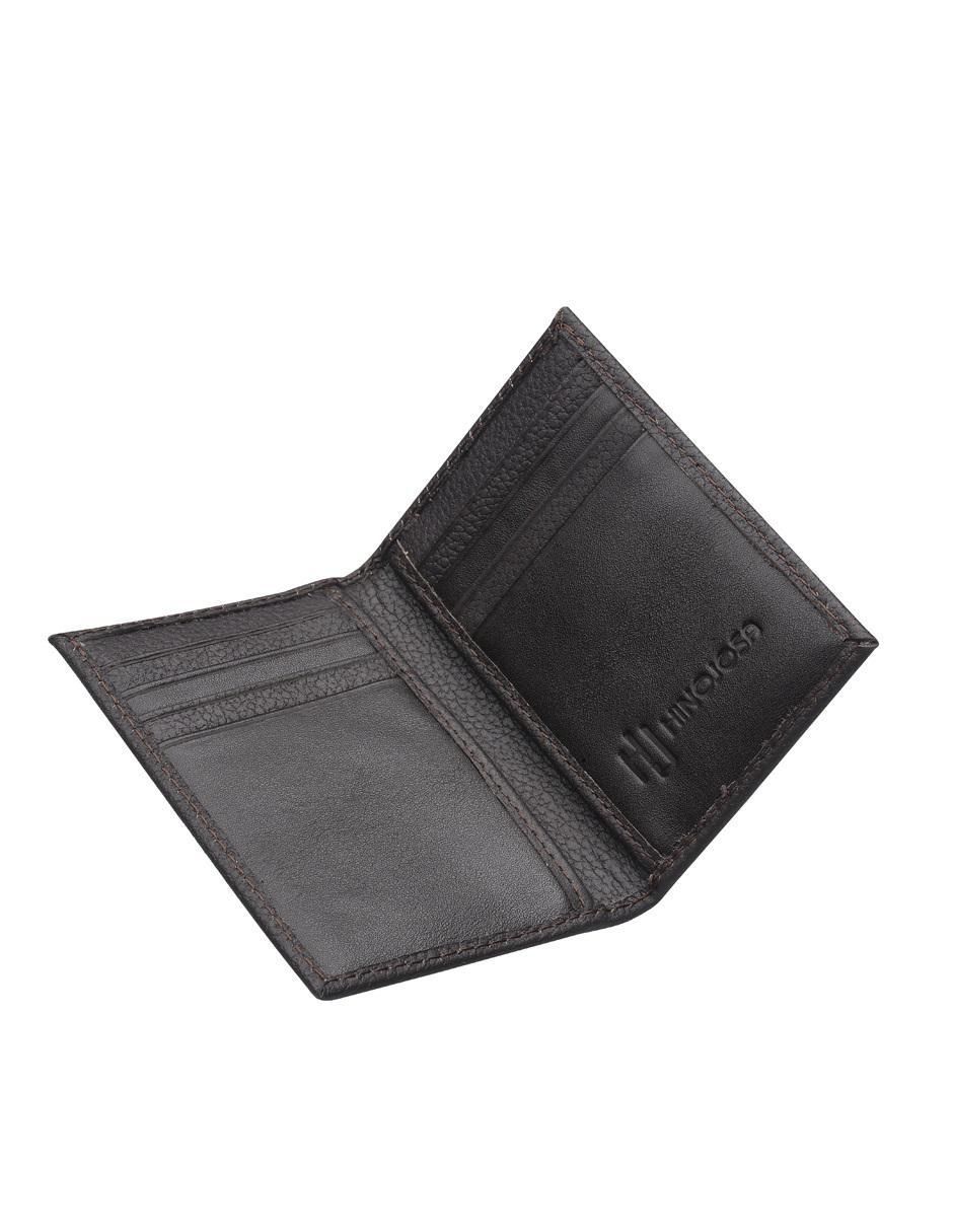 Tarjetero de piel unisex 6