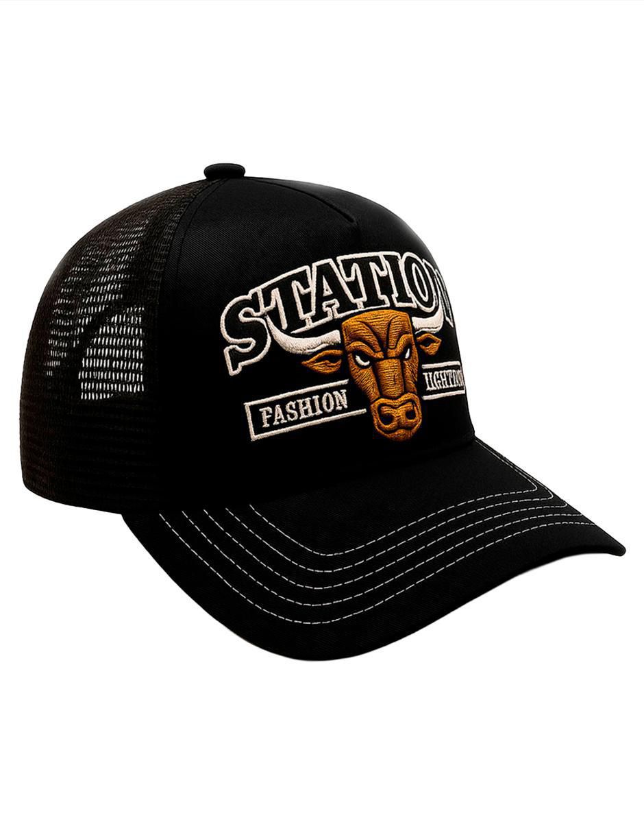 Gorra visera curva snapback casual para hombre 1