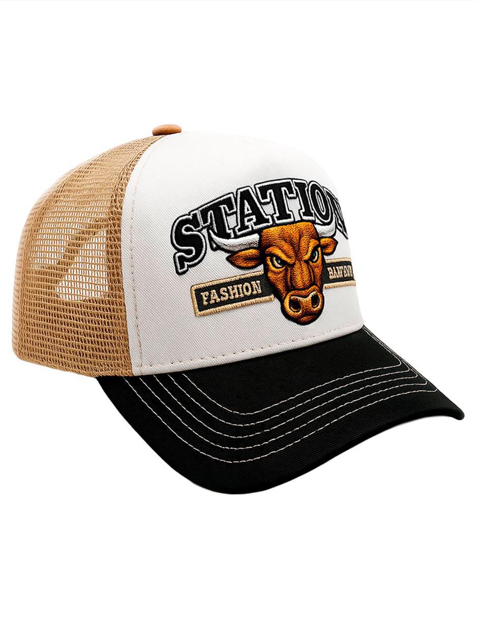 Gorra visera curva snapback casual para hombre