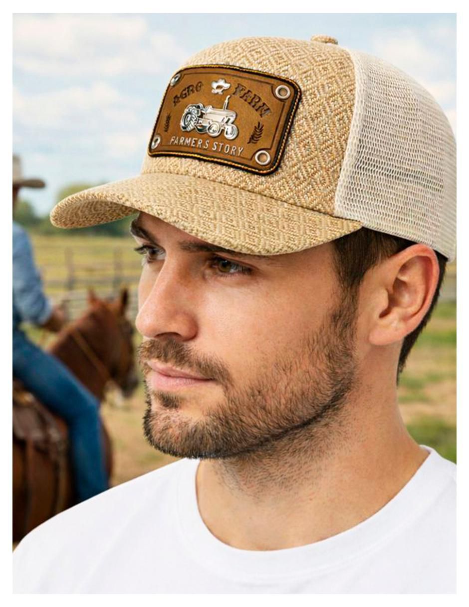 Gorra visera curva snapback casual para hombre 3