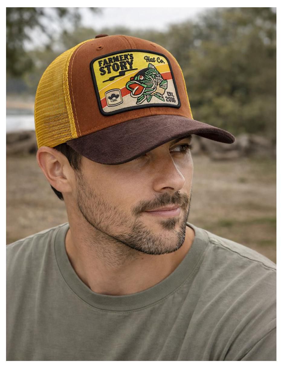 Gorra visera curva snapback casual para hombre 6