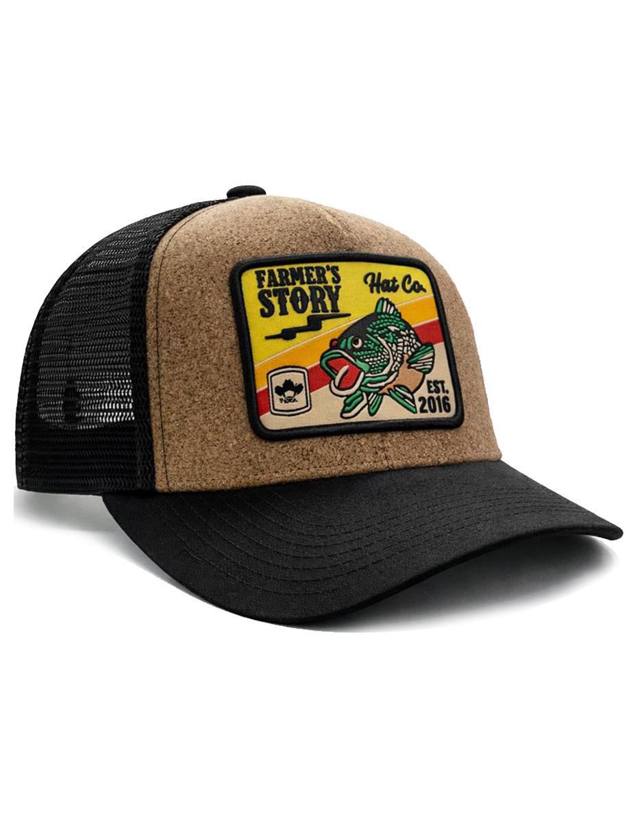 Gorra visera curva snapback casual para hombre