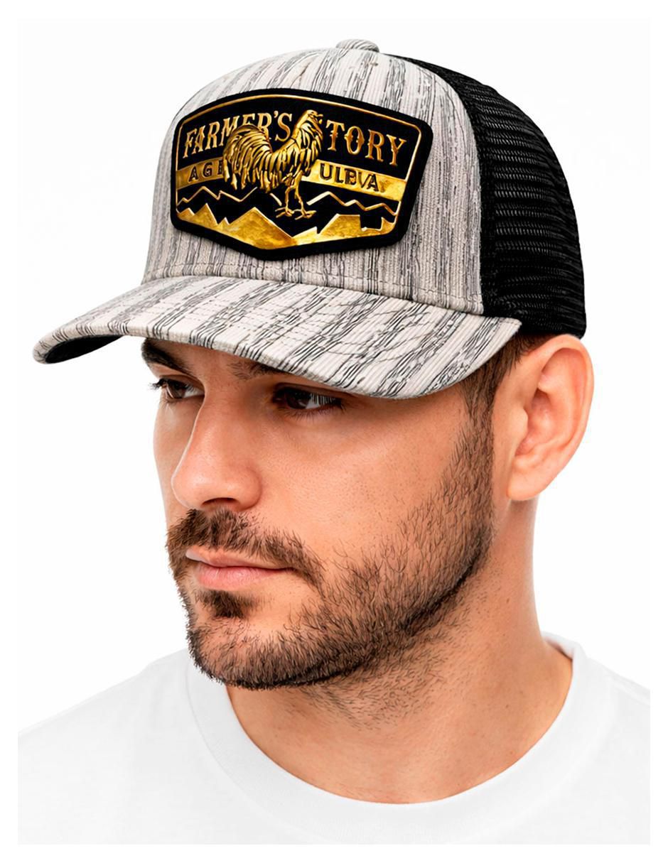 Gorra visera curva snapback casual para hombre 4