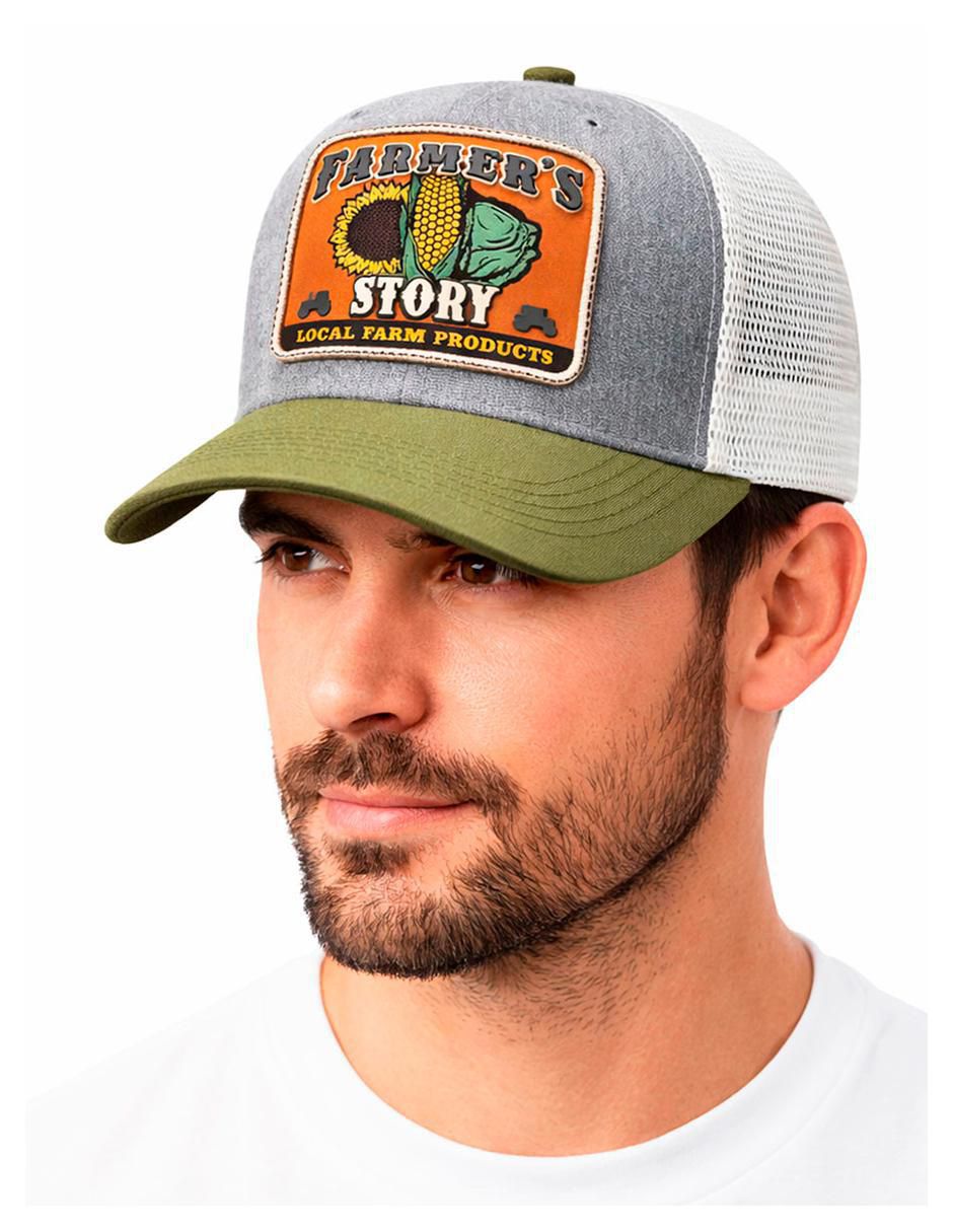Gorra visera curva snapback casual para hombre 4