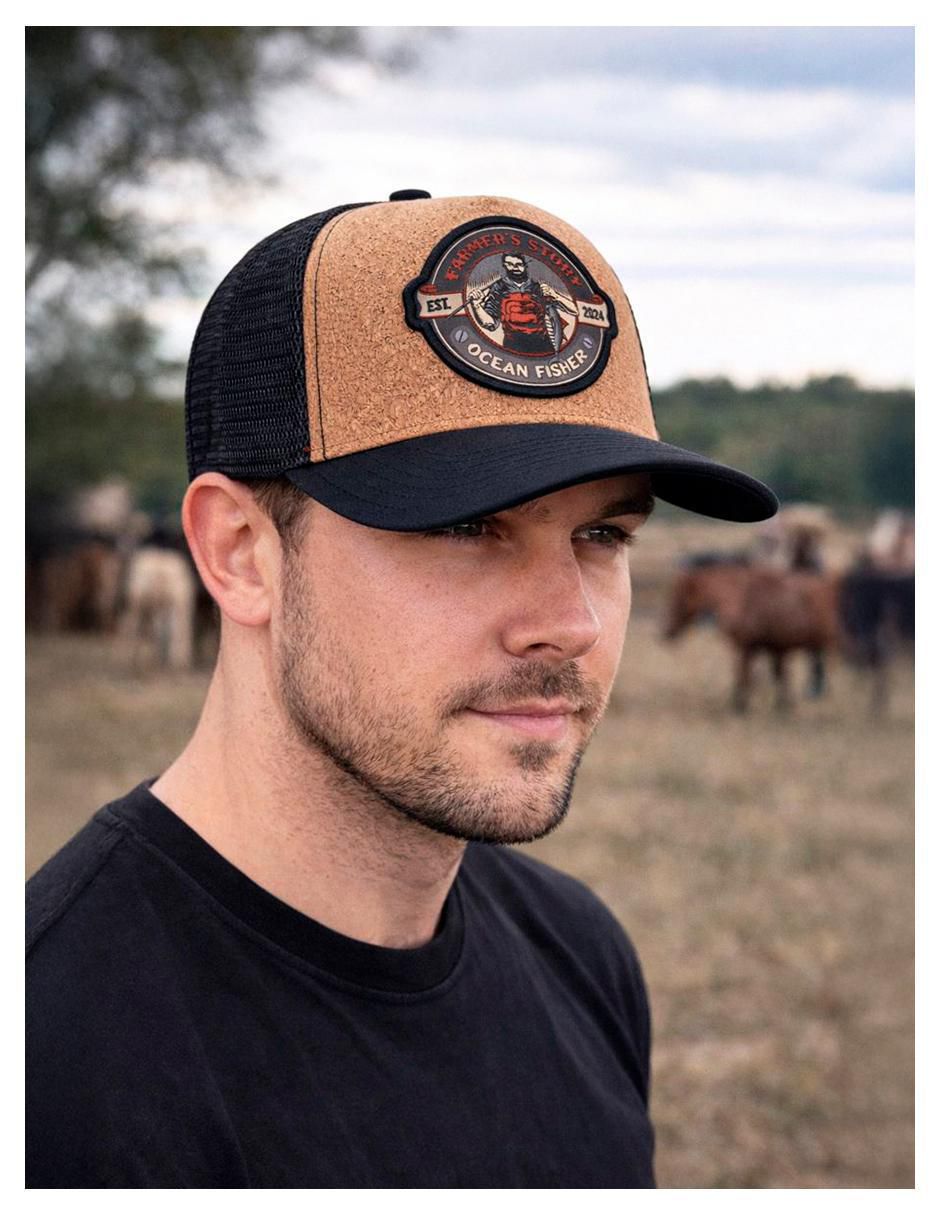 Gorra visera curva snapback casual para hombre 6