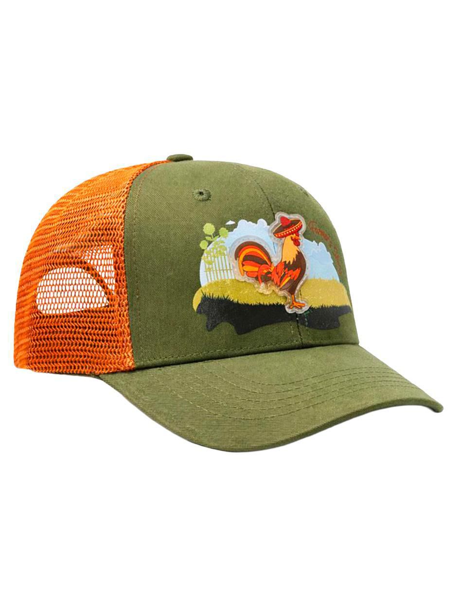 Gorra visera curva snapback para hombre