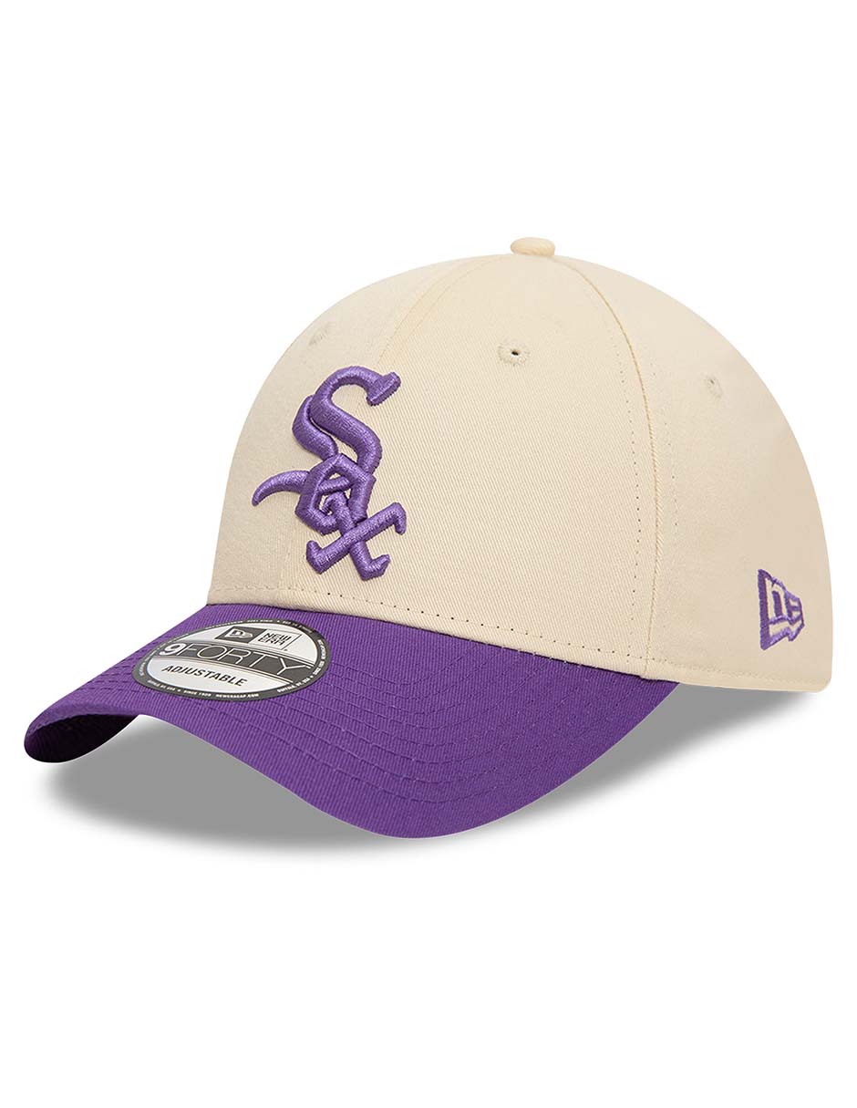 Gorra visera curva correa ajustable para béisbol Patch Chicago White Sox para adulto