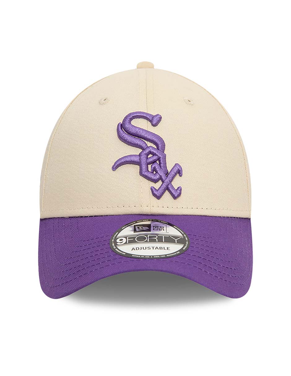 Gorra visera curva correa ajustable para béisbol Patch Chicago White Sox para adulto 4