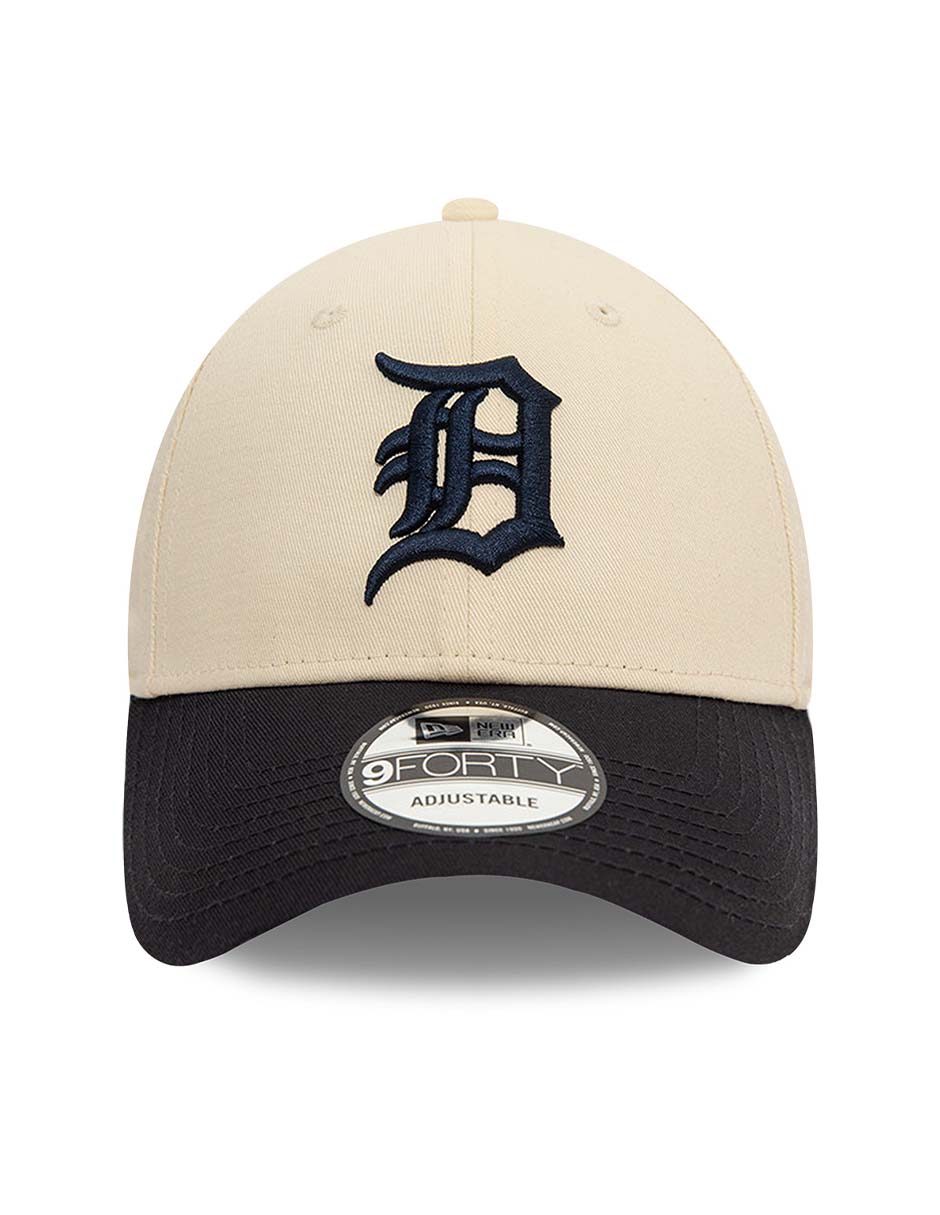Gorra visera curva correa ajustable para béisbol Patch Detroit Tigers para adulto 4