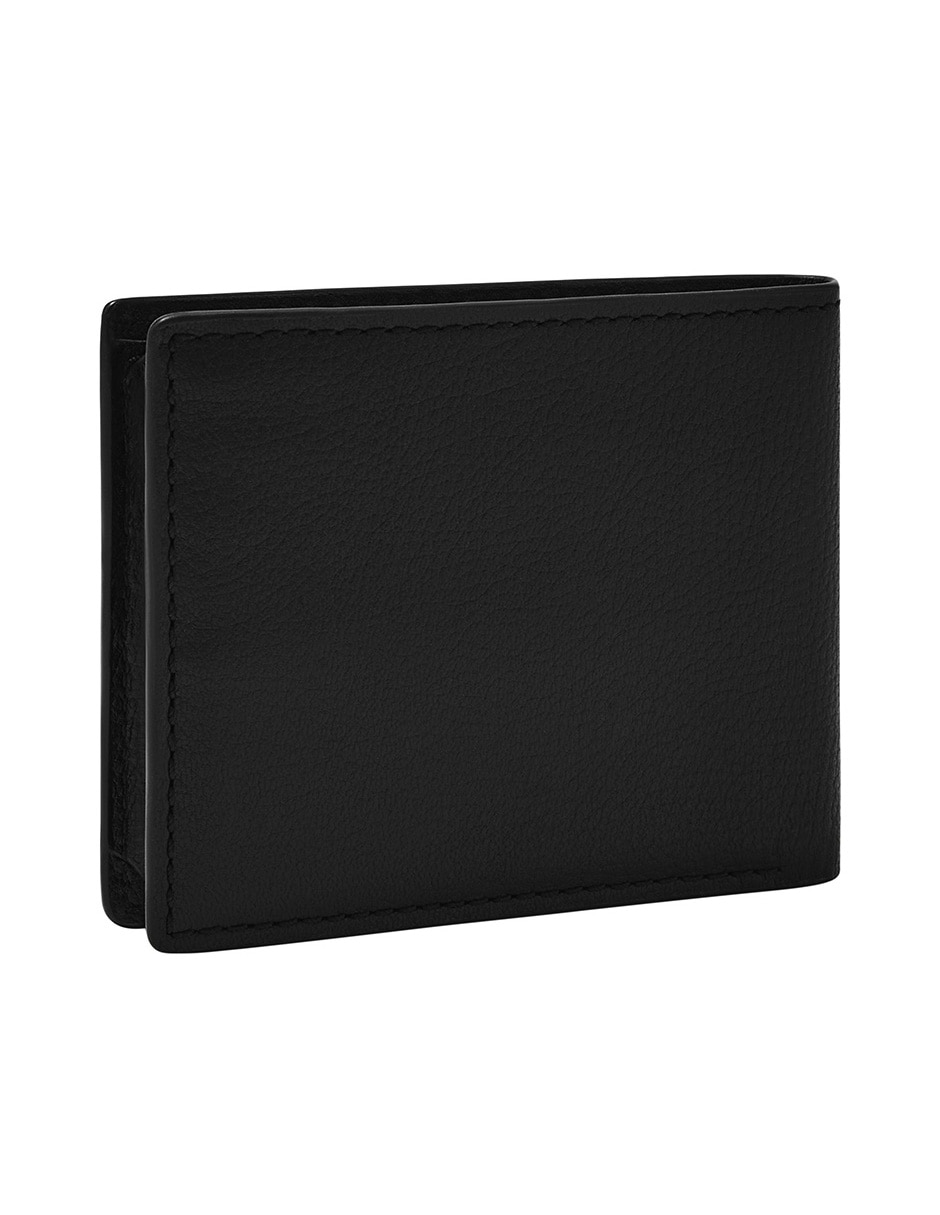 CARTERA FOSSIL ML4737001 PIEL, NEGRO