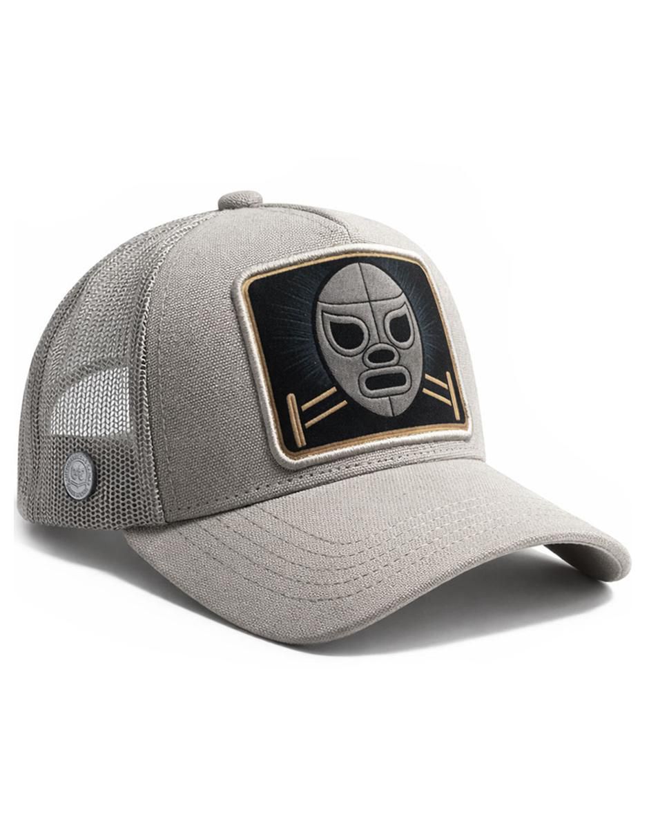 Gorra visera curva snapback casual Lucha Libre Saint para hombre