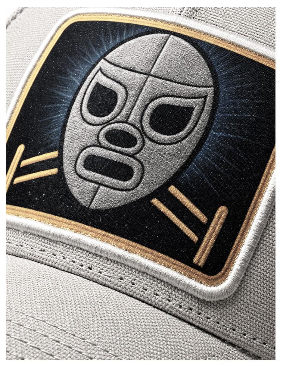 Gorra visera curva snapback casual Lucha Libre Saint para hombre 5