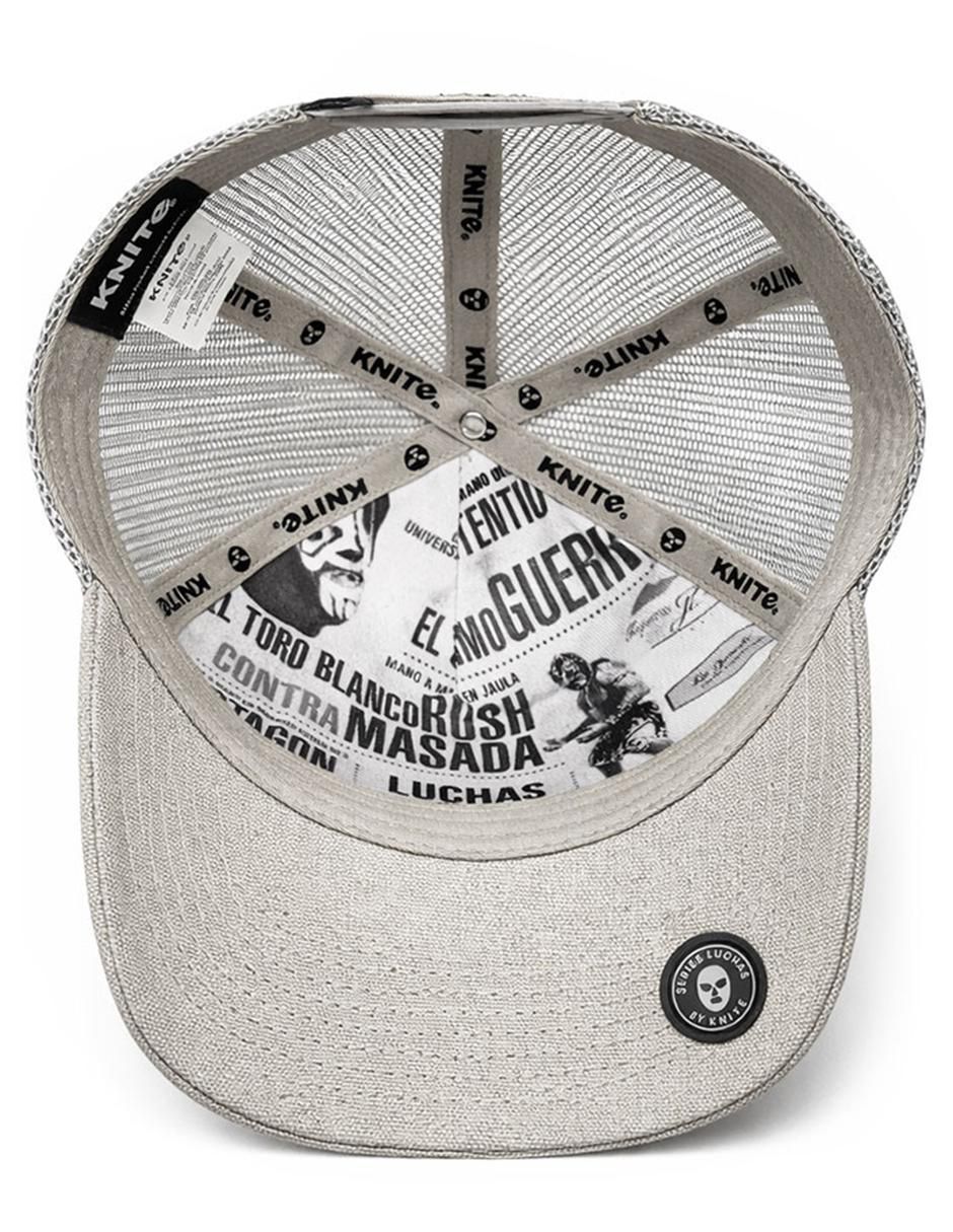 Gorra visera curva snapback casual Lucha Libre Saint para hombre 6