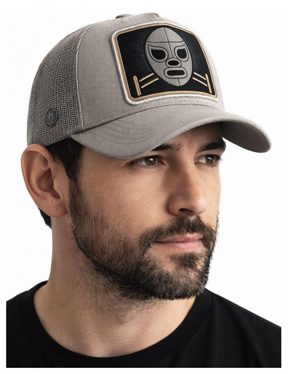 Gorra visera curva snapback casual Lucha Libre Saint para hombre 8