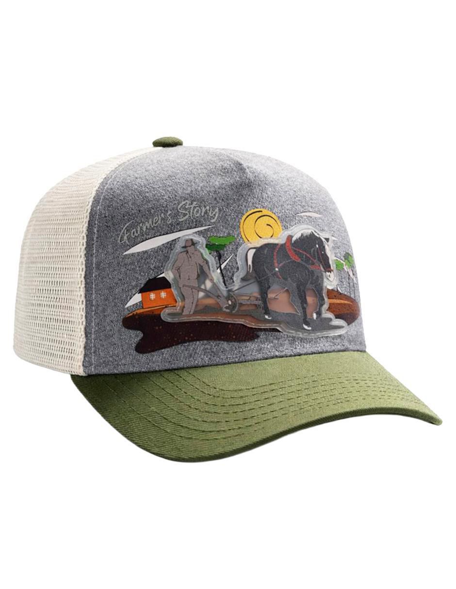 Gorra visera curva snapback casual unisex