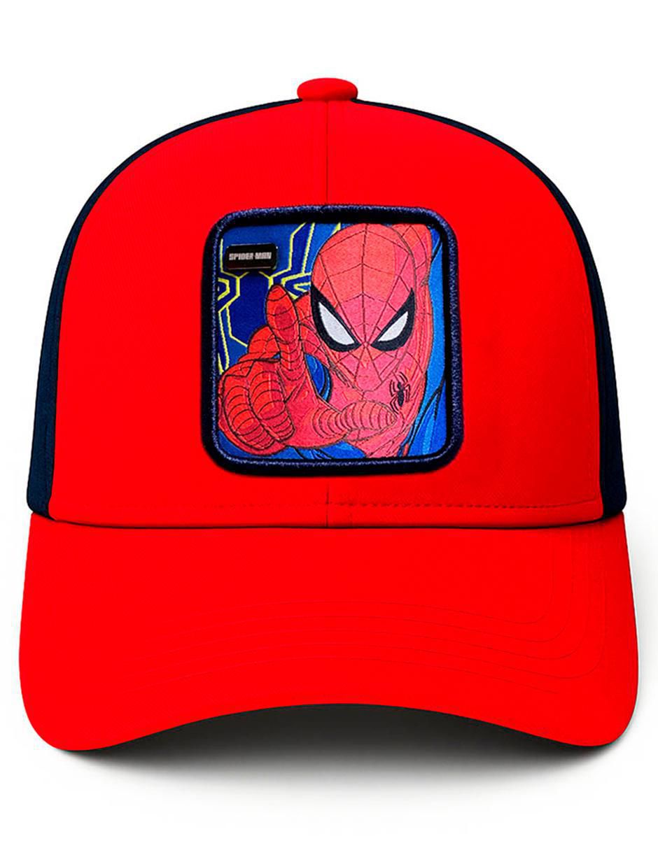 Gorra visera curva snapback Marvel Spiderman para hombre 5