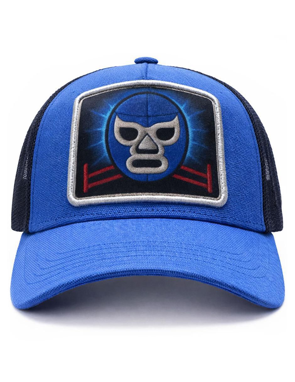 Gorra visera curva snapback casual Lucha Libre Demon para hombre 3