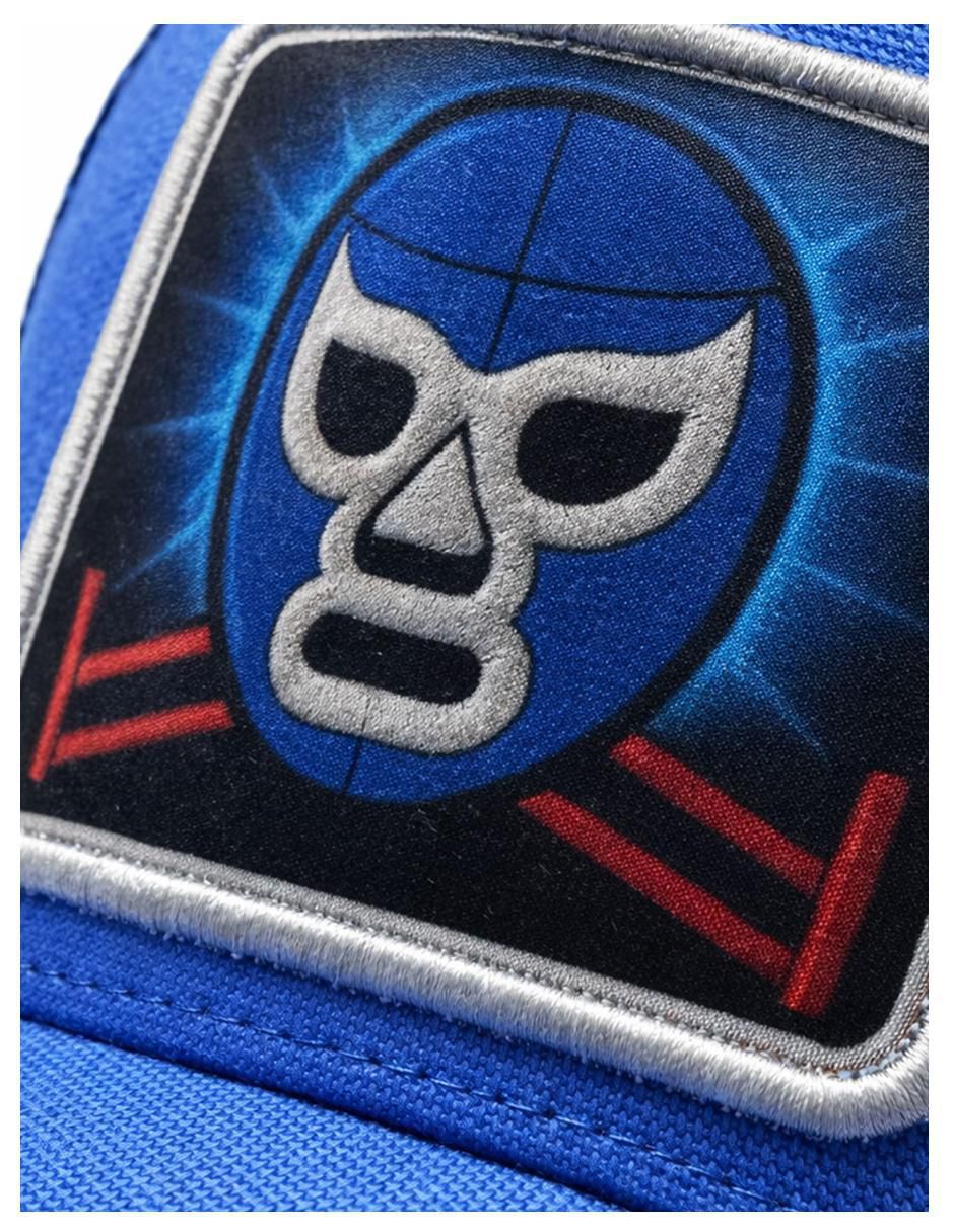 Gorra visera curva snapback casual Lucha Libre Demon para hombre 6