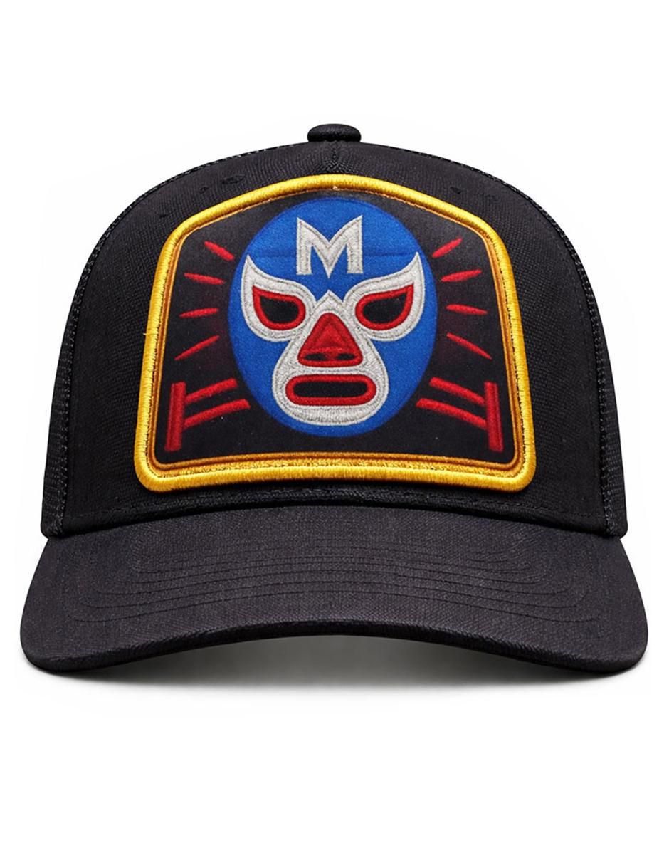 Gorra visera curva snapback casual Lucha Libre Mister M para hombre 3