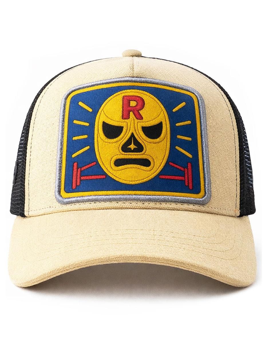 Gorra visera curva snapback casual Lucha Libre Mister R para hombre 2