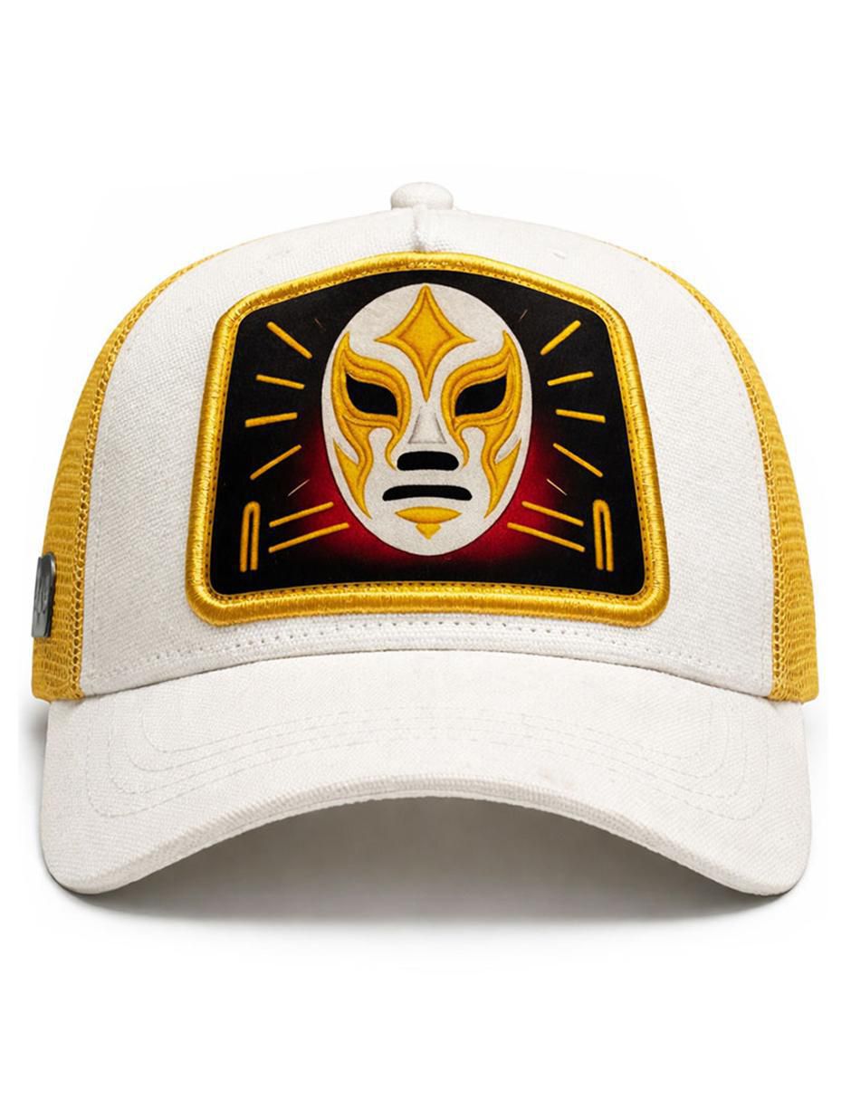 Gorra visera curva snapback casual Lucha Libre Mistic para hombre 3